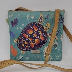 Bent & Bree Ivy Cork Crossbody Bag